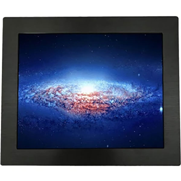 23.3W 15 IP65 Industrial Touch LCD Monitor 500CD/M2 for Outdoor CNC 12VDC