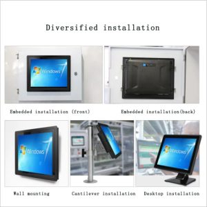 17 Inch Multi Touch Panel PC Dual Core 1037u Processor Industrial Touch Screen Computer