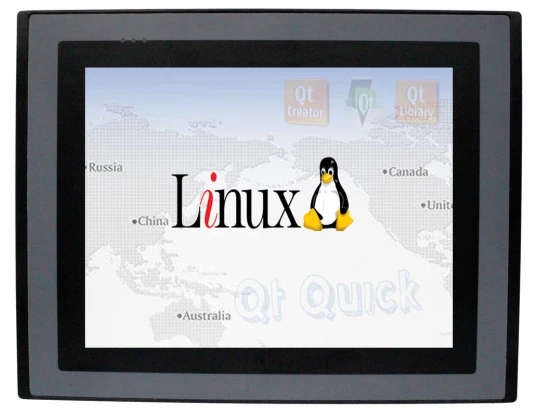 8.0 Inch Mini Touch Panel PC with DC 9V - 24V 3G Linux O. S for Industrial Control